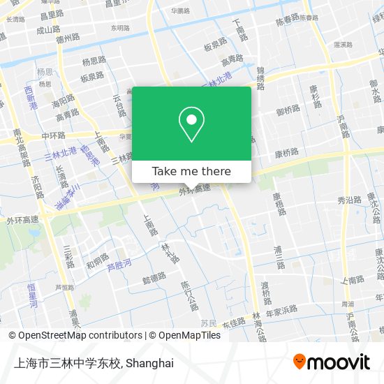 上海市三林中学东校 map
