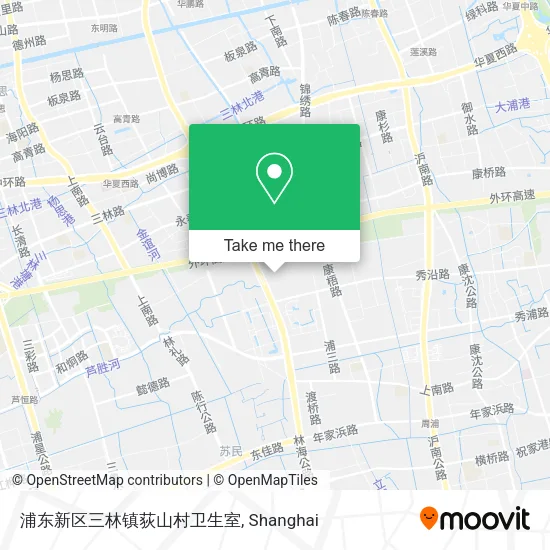 浦东新区三林镇荻山村卫生室 map