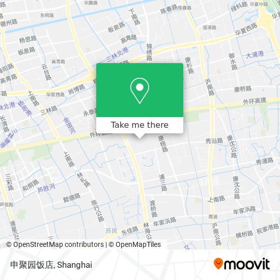 申聚园饭店 map