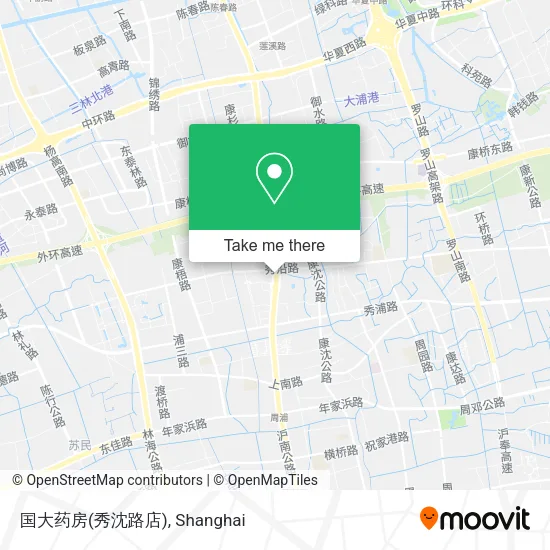 国大药房(秀沈路店) map