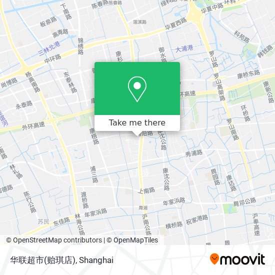 华联超市(贻琪店) map