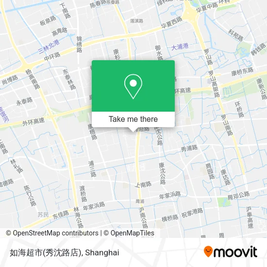 如海超市(秀沈路店) map