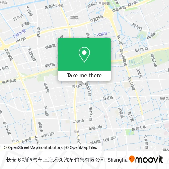 长安多功能汽车上海禾众汽车销售有限公司 map