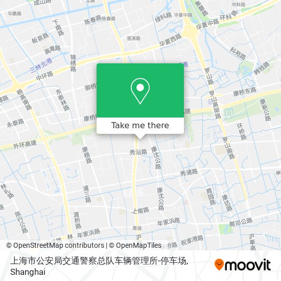 上海市公安局交通警察总队车辆管理所-停车场 map