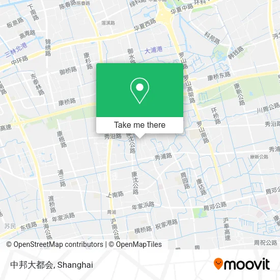 中邦大都会 map