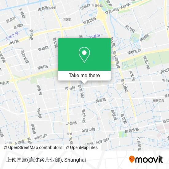 上铁国旅(康沈路营业部) map