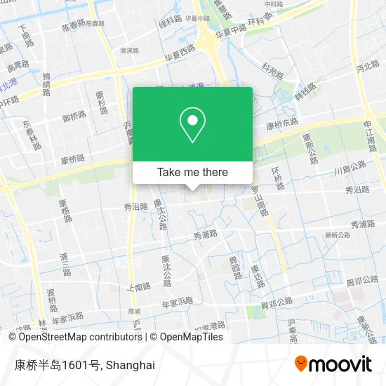 康桥半岛1601号 map