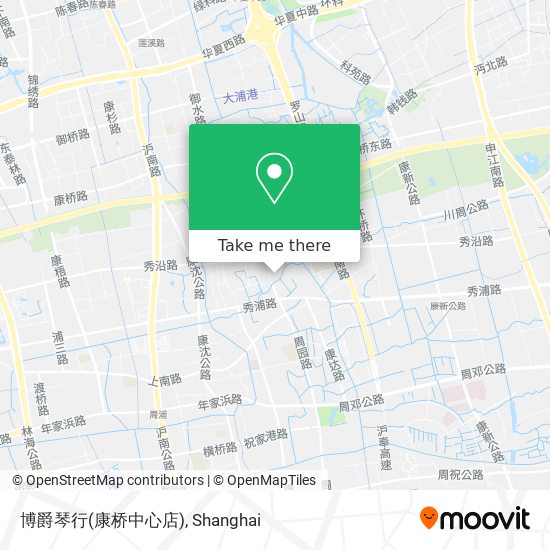 博爵琴行(康桥中心店) map