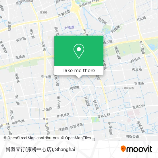博爵琴行(康桥中心店) map