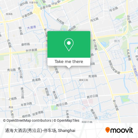 通海大酒店(秀沿店)-停车场 map
