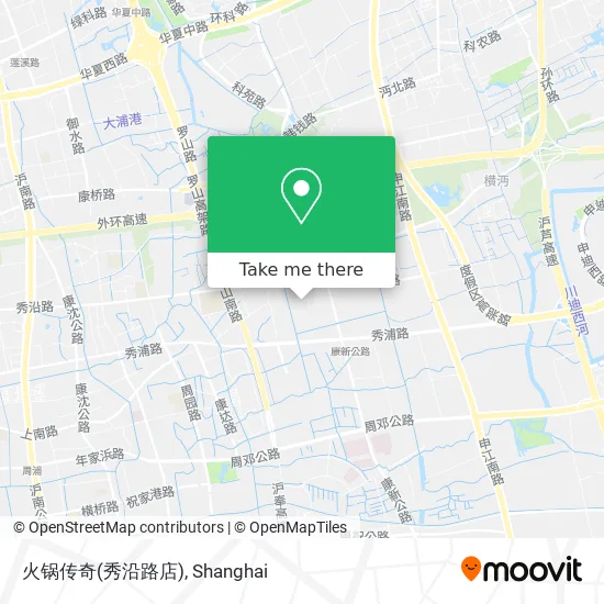 火锅传奇(秀沿路店) map