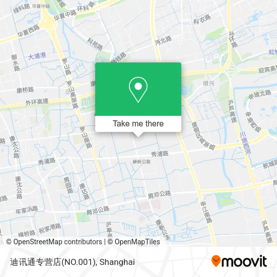 迪讯通专营店(NO.001) map