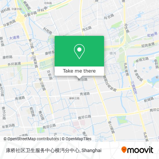 康桥社区卫生服务中心横沔分中心 map