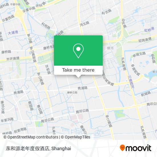 亲和源老年度假酒店 map