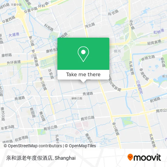 亲和源老年度假酒店 map