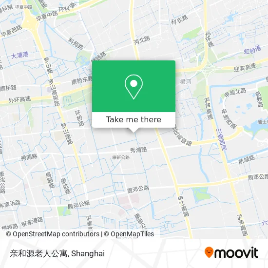 亲和源老人公寓 map