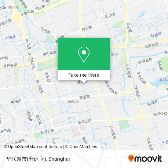 华联超市(升建店) map