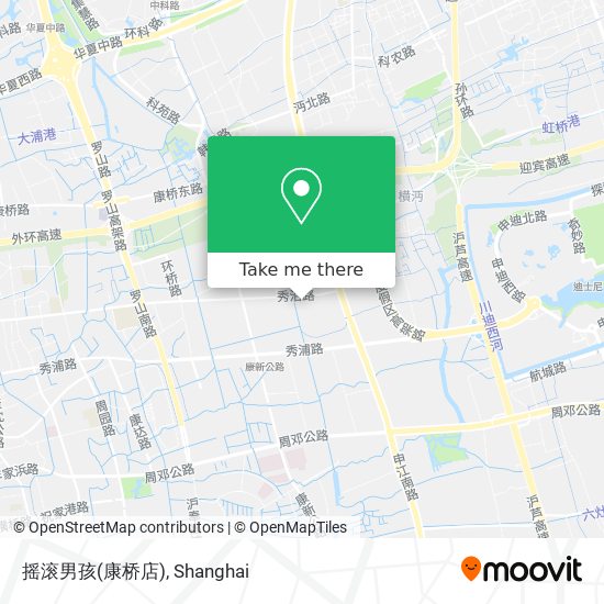 摇滚男孩(康桥店) map