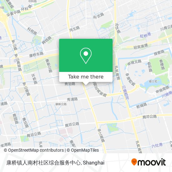 康桥镇人南村社区综合服务中心 map
