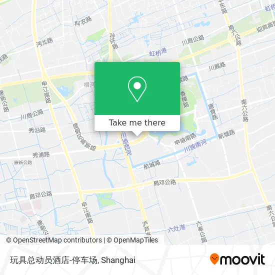 玩具总动员酒店-停车场 map