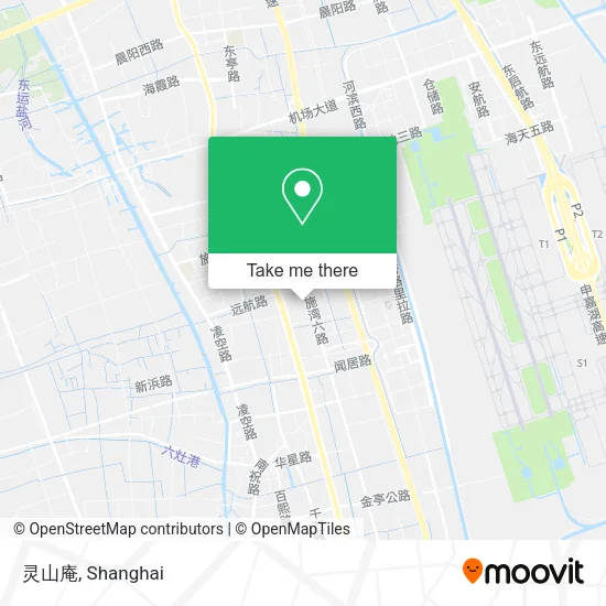 灵山庵 map