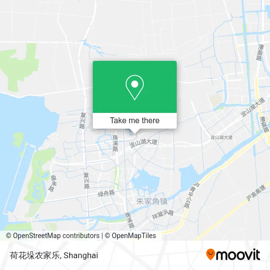 荷花垛农家乐 map
