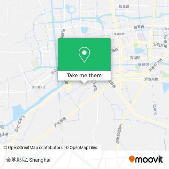 金地影院 map