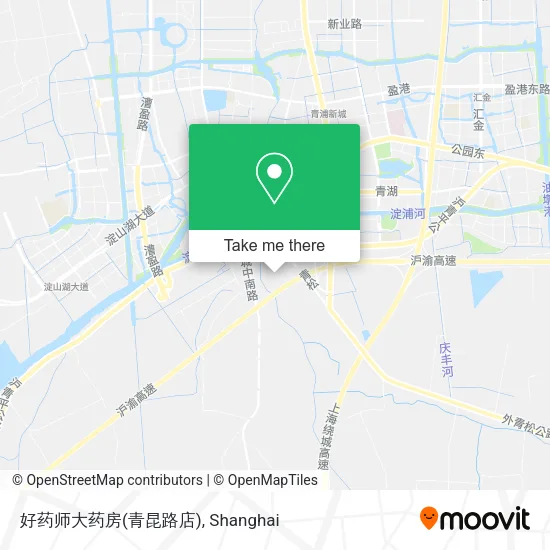 好药师大药房(青昆路店) map