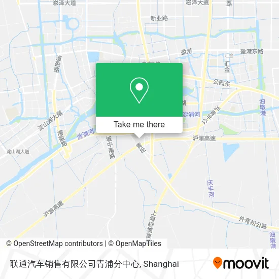 联通汽车销售有限公司青浦分中心 map