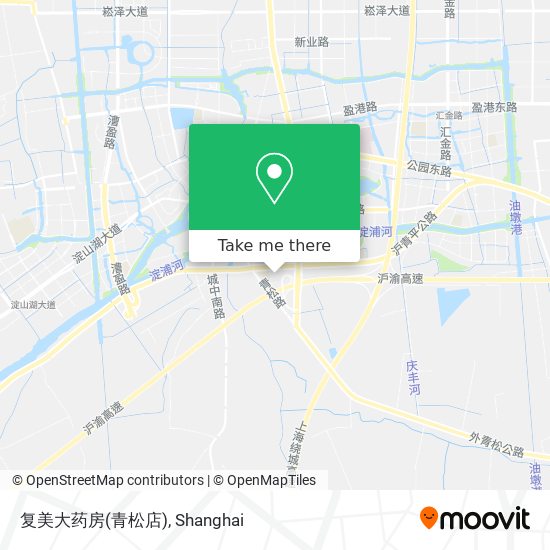 复美大药房(青松店) map