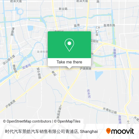 时代汽车景皓汽车销售有限公司青浦店 map