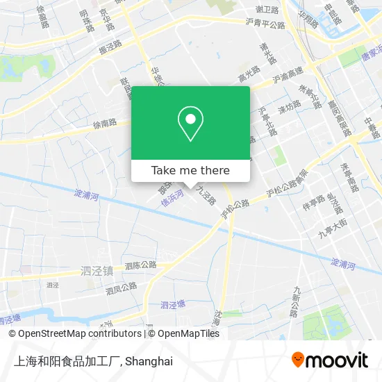 上海和阳食品加工厂 map
