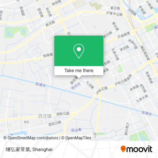 继弘家常菜 map