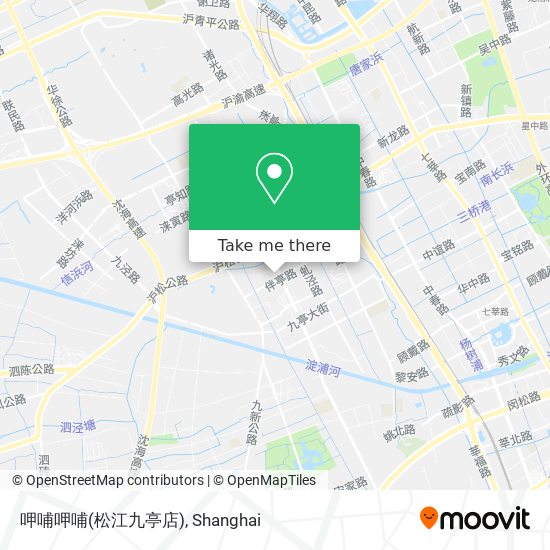 呷哺呷哺(松江九亭店) map