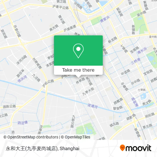 永和大王(九亭麦尚城店) map
