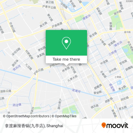 拿渡麻辣香锅(九亭店) map