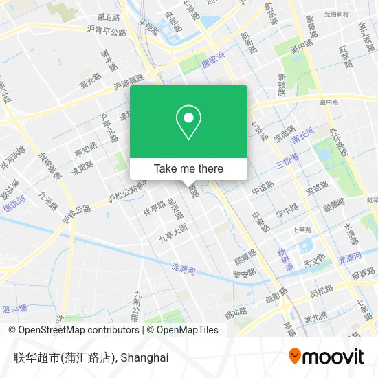 联华超市(蒲汇路店) map