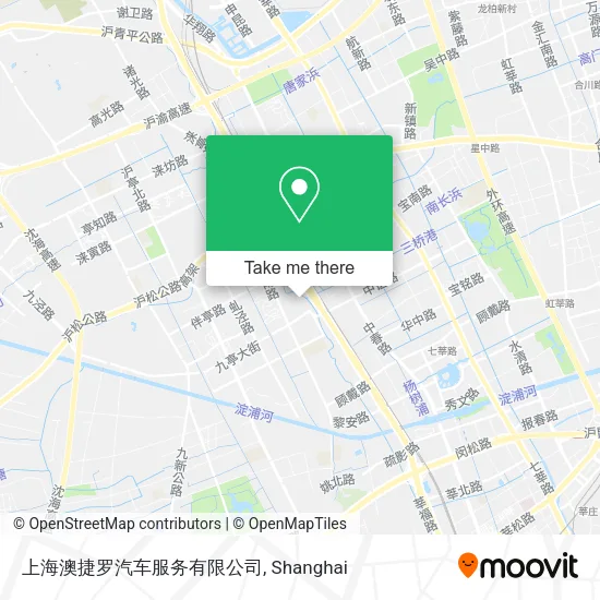 上海澳捷罗汽车服务有限公司 map
