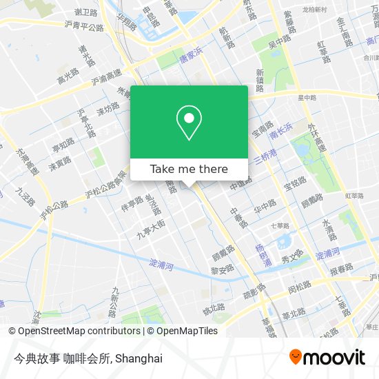 今典故事 咖啡会所 map