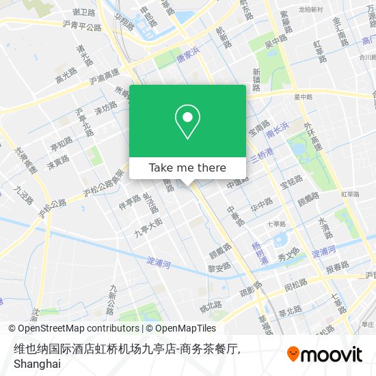 维也纳国际酒店虹桥机场九亭店-商务茶餐厅 map