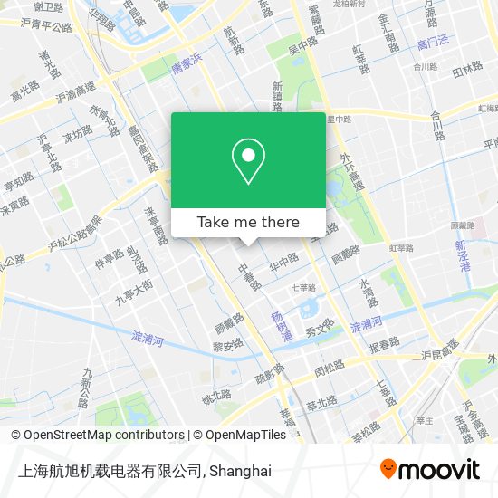 上海航旭机载电器有限公司 map