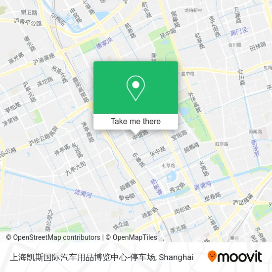上海凯斯国际汽车用品博览中心-停车场 map