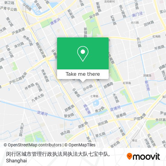 闵行区城市管理行政执法局执法大队七宝中队 map