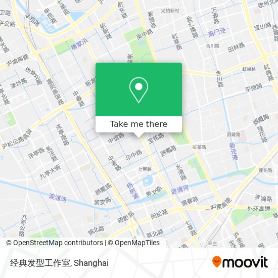 经典发型工作室 map