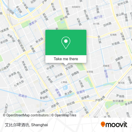艾比尔啤酒坊 map