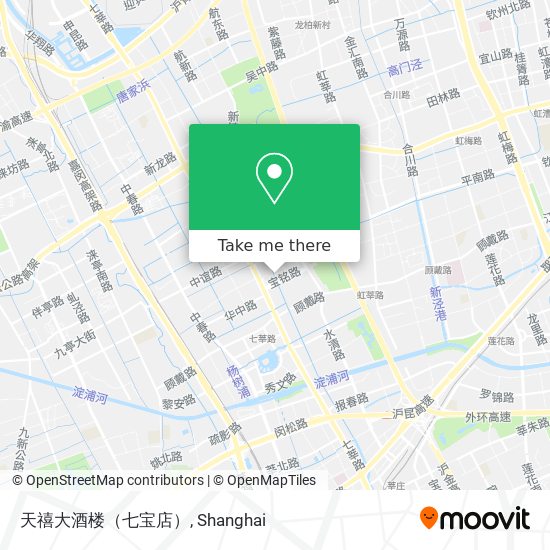 天禧大酒楼（七宝店） map