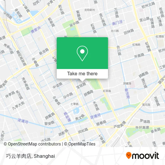 巧云羊肉店 map