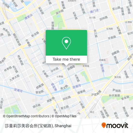 莎蔓莉莎美容会所(宝铭路) map