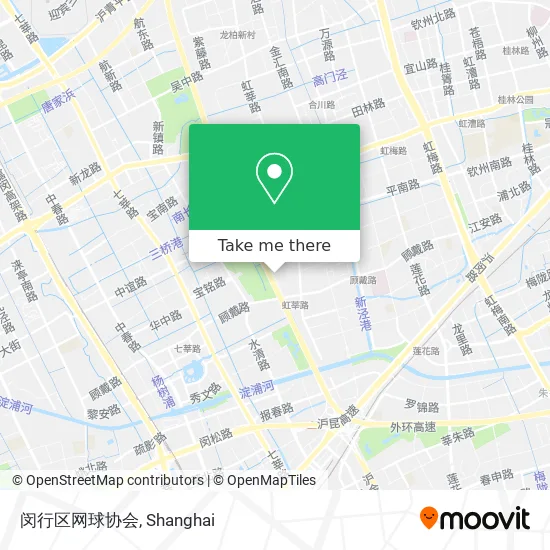 闵行区网球协会 map