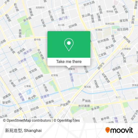 新苑造型 map